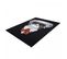 Tapis Chambre 100x150 Tissé Noir Et Gris Rectangle Motif Animaux Monkey Karl