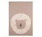 Tapis Enfant 80x150 Liona Beige, Blanc