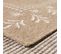 Tapis Rond 160x230 Jute Art 6 Beige, Blanc