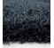 Tapis Shaggy 120x170 Uni à Noir