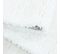 Tapis Shaggy 280x370 Uni à Blanc