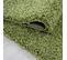 Tapis Poils Longs Shaggy 120x170 Rectangle Tissé Vert Motif Uni Uni C