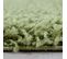 Tapis Poils Longs Shaggy 60x110 Rectangle Tissé Vert Motif Uni Uni L