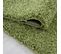 Tapis Poils Longs Shaggy 60x110 Rectangle Tissé Vert Motif Uni Uni L