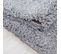 Tapis Poils Longs Shaggy 60x110 Rectangle Tissé Gris Motif Uni Uni L