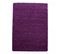 Tapis Poils Longs Shaggy 60x110 Rectangle Tissé Violet Motif Uni Uni L