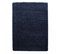 Tapis Poils Longs Shaggy 120x170 Rectangle Tissé Bleu Marine Motif Uni Uni L