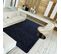 Tapis Shaggy 140x200 Uni L Bleu Marinne