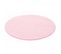 Tapis Poils Longs Shaggy Ø120cm Rond Tissé Rose Motif Uni Uni L