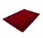 Tapis Poils Longs Shaggy 60x110 Rectangle Tissé Rouge Clair Et Rouge Foncé