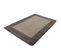 Tapis Shaggy 100x200 Bordure Beige, Taupe