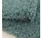 Tapis Poils Longs Shaggy 60x110 Rectangle Tissé Bleu Motif Uni Uni I