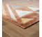 Tapis Salon 120x160 Solga B Orange, Gris, Jaune