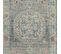 Tapis Extérieur 80x150 Tissé Kilim Gris Et Bleu Salout B