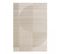 Tapis Chambre 120x170 Tissé Beige Et Marron Rectangle Motif Géométrique Contuni