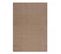 Tapis Chambre 120x170 Tissé Beige Rectangle Motif Uni Nossa