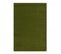 Tapis Salon 160x230 Tissé Vert Rectangle Motif Uni Nossa