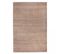 Tapis Salon 160x230 Tissé Marron Rectangle Motif Uni Fonda