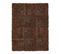 Tapis Shaggy 120x160 Rectangle Tufté Marron Motif Uni Shaggy N