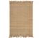 Tapis Jute 120x170 Fait Main Beige Kirloune