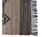 Tapis Jute 160x230 Tlipo Gris, Noir