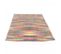 Tapis Kilim 80x150 Linir Rouge, Bleu, Jaune, Orange