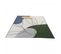 Tapis Exterieur 120x180 Aza Beige, Vert, Bleu