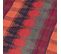 Authentique Tapis D'orient 180x190 Kilim Fait Main En Laine Rouge Et Orange Antik 4