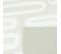 Tapis Salon 120x160 Gutopia 2 Créme, Blanc