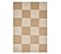 Tapis Chambre 120x160 Tissé Crème Rectangle Motif Géométrique Lunkin 5