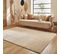 Tapis Salon 120x160 Lunkin 6 Écru, Beige