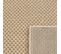 Tapis Salon 120x160 Lunkin 6 Écru, Beige