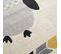 Tapis Enfant 80x150 Lumin 10 Crème, Gris, Jaune