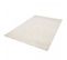 Tapis Salle à Manger 160x230 Tissé Crème Rectangle Motif Uni Alegria