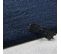 Tapis Salon 120x170 Tissé Bleu Foncé Rectangle Motif Uni Delighta