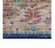 Tapis Salon 120x160 Tissé Bleu Et Marron Rectangle Motif Oriental Vivace 1