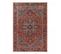 Tapis Grand Salon 200x290 Tissé Bordeaux Et Gris Rectangle Motif Oriental