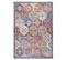 Tapis Grand Salon 200x290 Tissé Violet Et Gris Rectangle Motif Ethnique Vivace 5