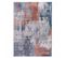 Tapis Salon 120x160 Tissé Orange Et Gris Rectangle Motif Abstrait Vivace 13