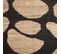 Tapis Jute 120x180 Duskia Beige, Noir