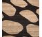 Tapis Jute 120x180 Duskia Beige, Noir