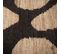 Tapis Jute 160x230 Duskia Beige, Noir