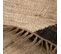 Tapis Jute 160x230 Duskia Beige, Noir