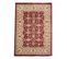 Tapis Orient 120x180 Rectangle Rouge Et Beige Tissé Motifs Orientaux Chobay Ae