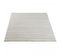 Tapis Salon 140x200 Tissé Crème Rectangle Motif Simple Cervag