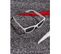 Tapis Salon 40x60 Comma Rouge