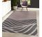 Tapis Salon 160x230 Palm Rose, Gris