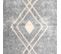 Tapis De Couloir 50x120 Rabat 2 Gris, Beige