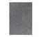 Tapis Grand Salon 240x340 Tissé Gris Rectangle Motif Uni Sakrda