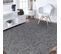 Tapis Salle De Réception 280x370 Tissé Gris Rectangle Motif Uni Sakrda